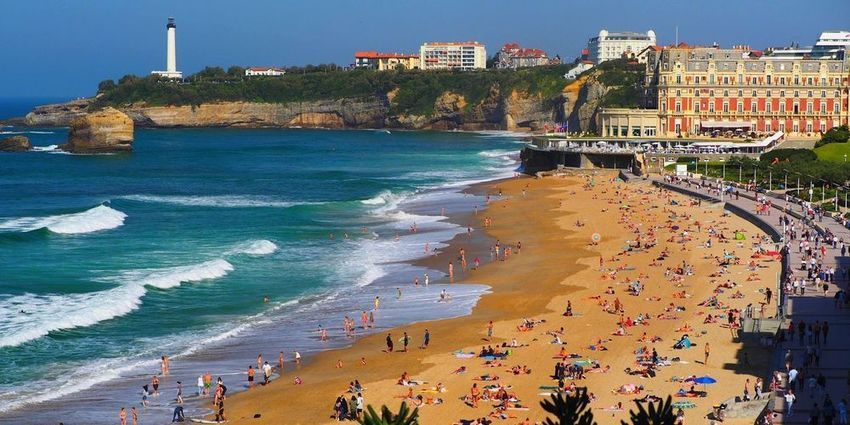 plage de biarritz