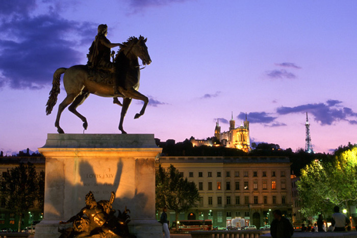 Place Bellecour Fourviere Lyon