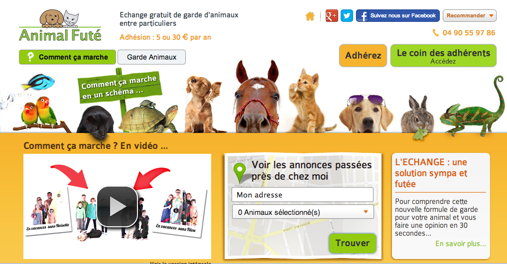 Garde Animaux Vacances