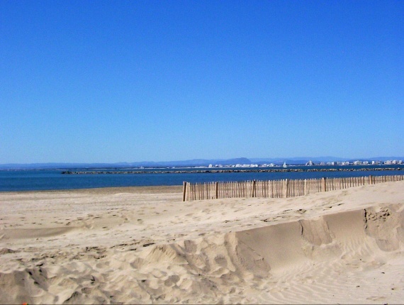 Plage de l'Espiguette à Port Camargue