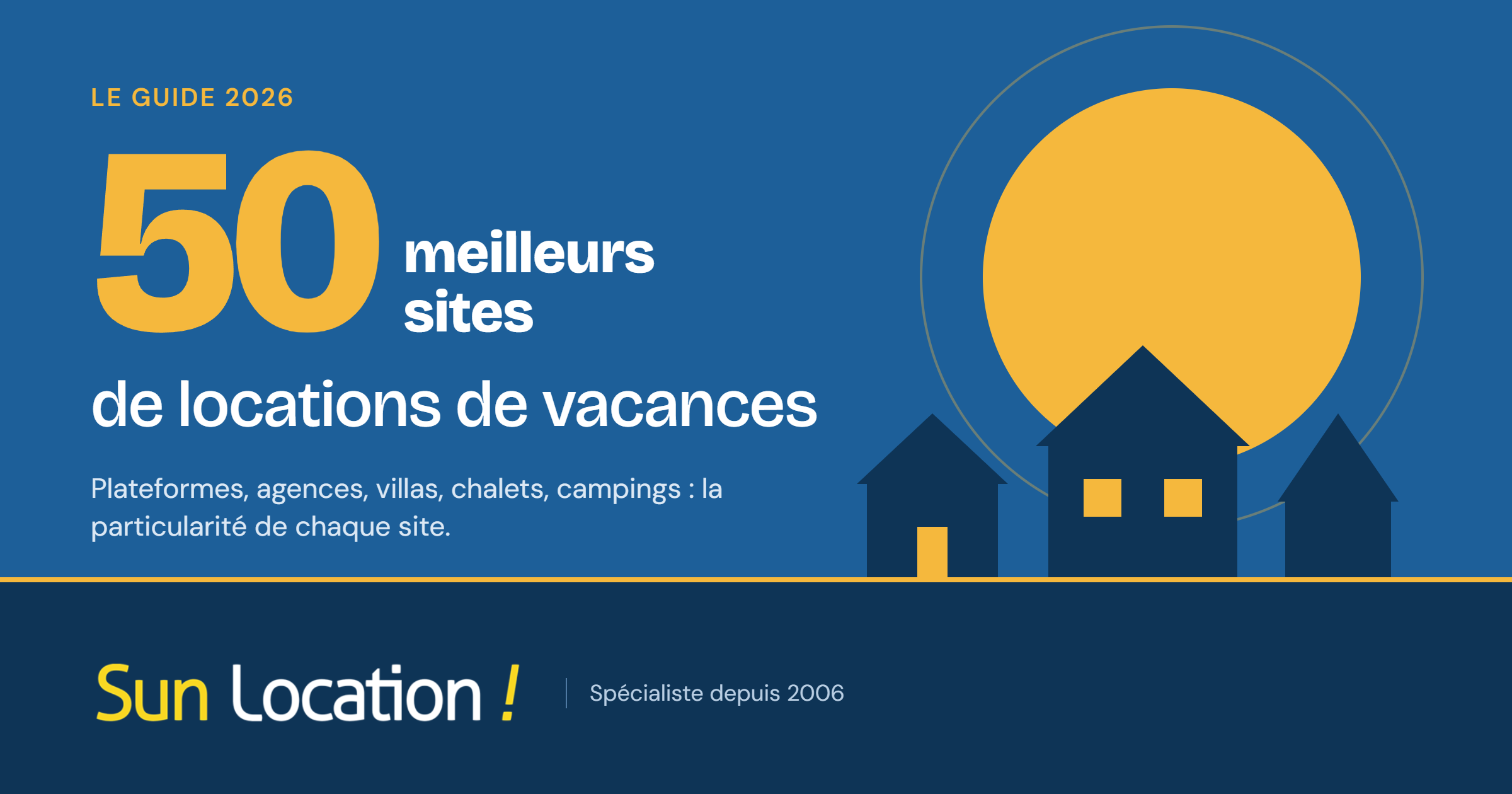 Les 50 meilleurs sites de locations de vacances
