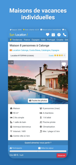 Application mobile Sun Location - Capture 4