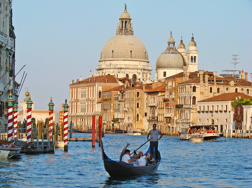 Venise, Grande Canal et Gandole