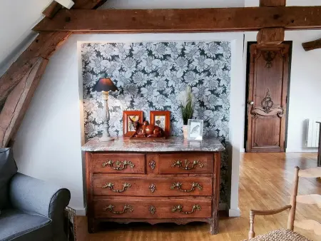 Gîte de la Biche en Sologne, 6 pers., cheminée : photo 16