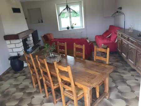 Gîte 10 pers. avec salle de jeux, trampoline et terrain : photo 10