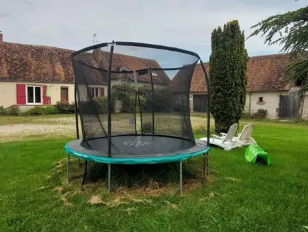 Gîte 10 pers. avec salle de jeux, trampoline et terrain : photo 32