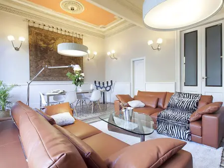 Location appartement à Barcelone, Appartement Boutique en Centre-Ville avec Balcons sur Rambla, Pour 6 Personnes