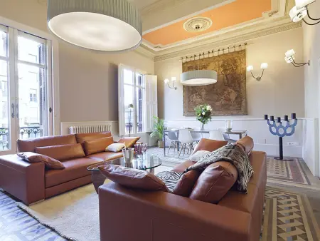 Appartement 105m² Rambla Catalunya, 3 chambres, 6 personnes : photo 2