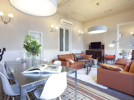 Appartement 105m² Rambla Catalunya, 3 chambres, 6 personnes : photo 3