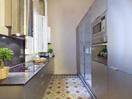 Appartement 105m² Rambla Catalunya, 3 chambres, 6 personnes : photo 7