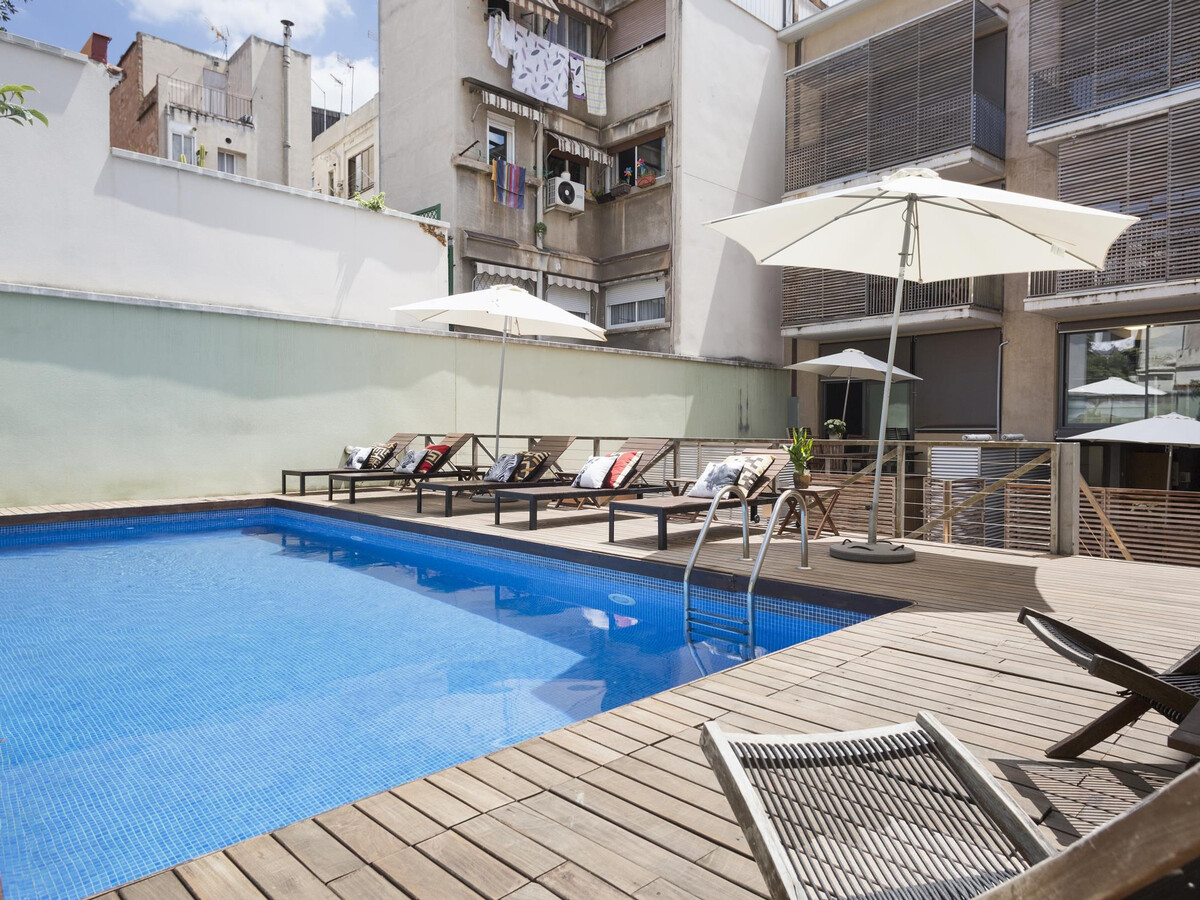 Triplex 70 m² avec terrasse et piscine à Gràcia - Photo 3