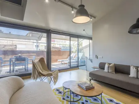 Penthouse Bonanova 120 m² - Terrasse 20 m², 3 ch, Métro : photo 8