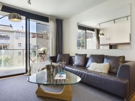 Appartement 90m² avec balcon à Barcelone, 6 personnes : photo 9