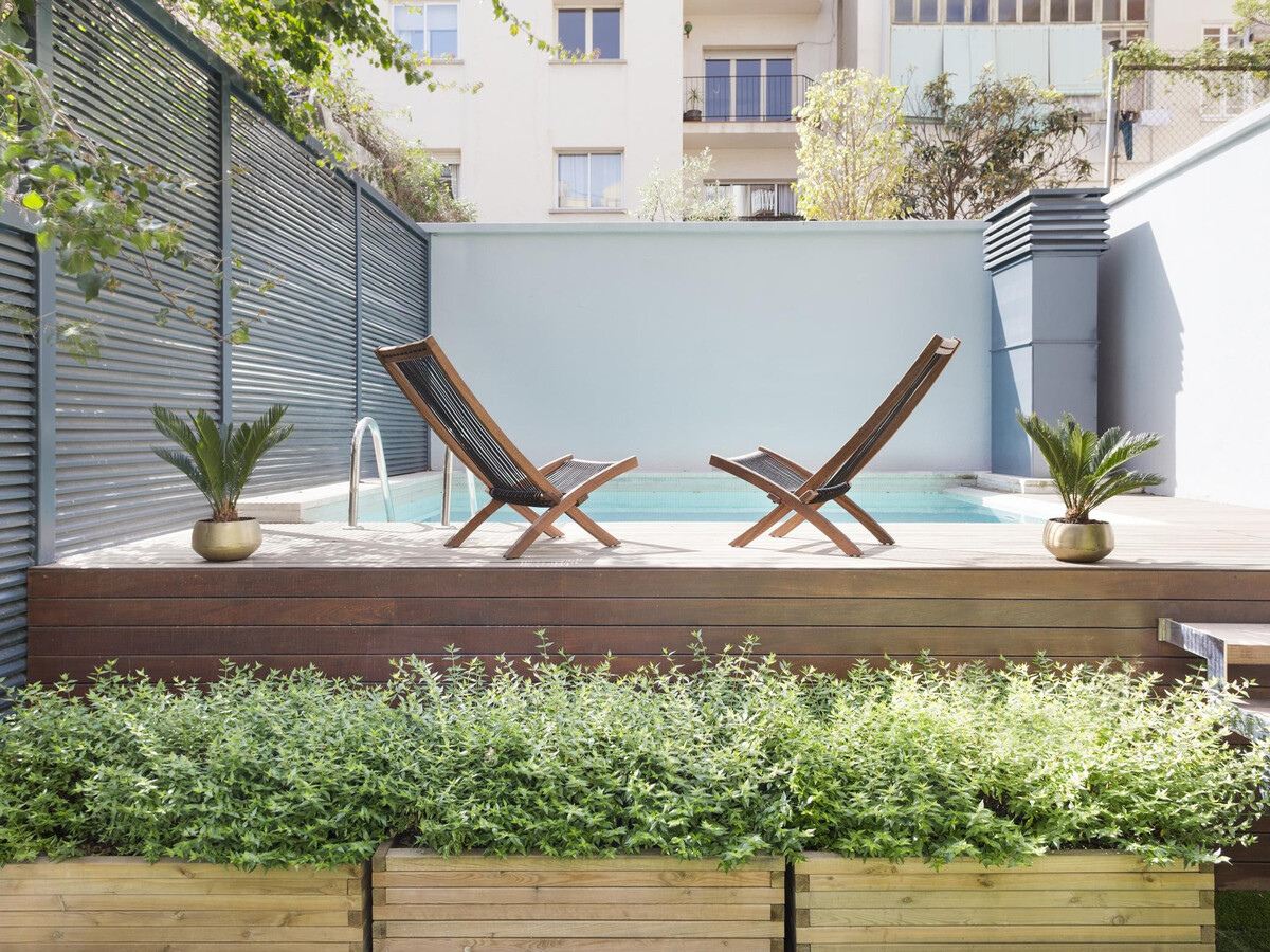 Duplex 100 m² avec piscine privée pour 10 à Barcelone - Photo 2