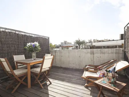 Triplex 6 pers. à Barcelone avec terrasse privée et vue : photo 3