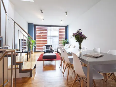 Triplex 6 pers. à Barcelone avec terrasse privée et vue : photo 12