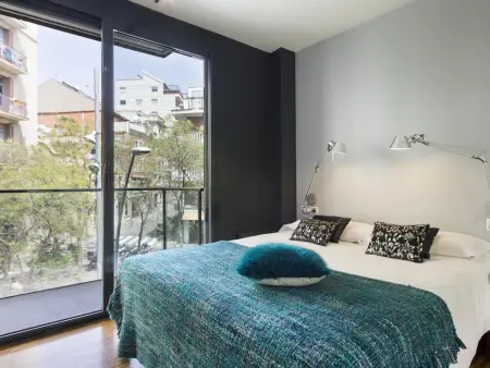 Appartement 90 m² Barcelone, 6 pers, terrasse, métro Muntaner : photo 13