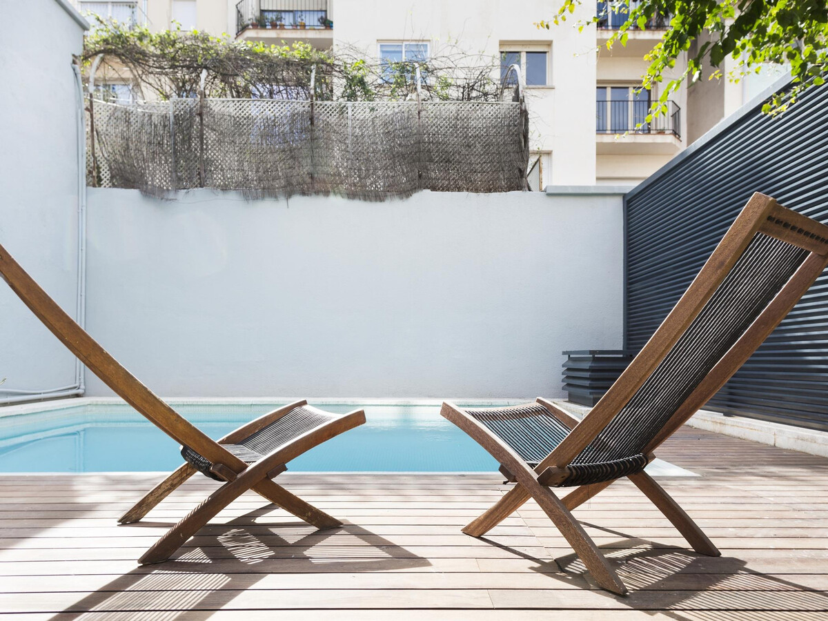 Duplex Sarrià, piscine privée, 10 pers. à Barcelone - Photo 13