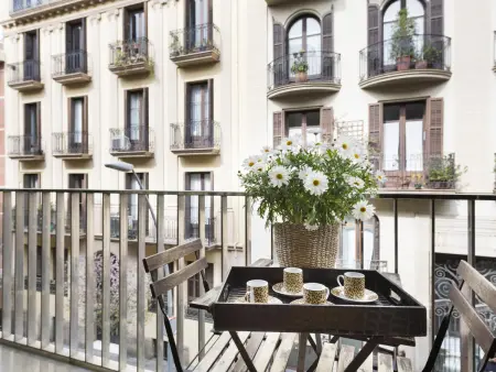 Location appartement à Barcelone, Appartement Luxueux à Barcelone, 2 Chambres avec Parking et Terrasse
