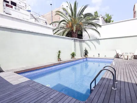 Triplex 70m² avec terrasse et piscine à Gràcia : photo 2