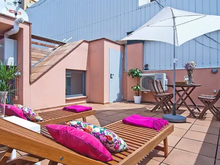 Triplex 70m² avec terrasse et piscine à Gràcia : photo 5