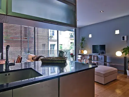 Triplex 70m² avec terrasse et piscine à Gràcia : photo 11