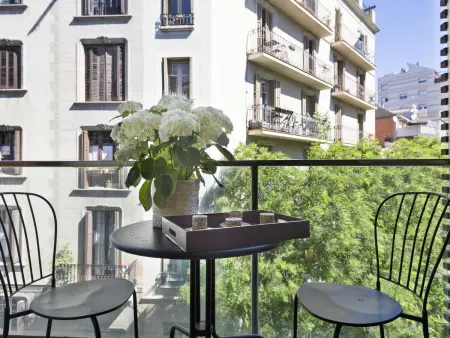 Location appartement à Barcelone, Appartement à Barcelone Sarrià-Pedralbes avec Balcon pour 6 Personnes