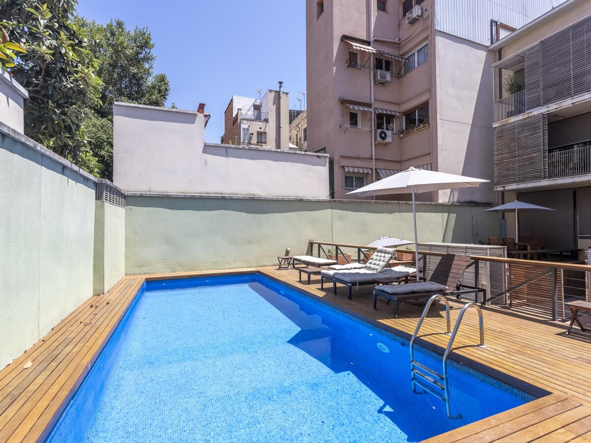 Appartement 3 chambres, terrasse et piscine à Gràcia - Photo 2