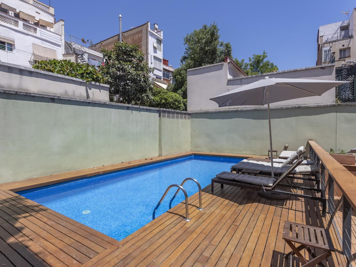 Appartement 3 chambres, terrasse et piscine à Gràcia - Photo 12