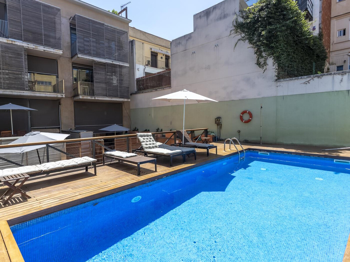 Appartement 3 chambres, terrasse et piscine à Gràcia - Photo 13