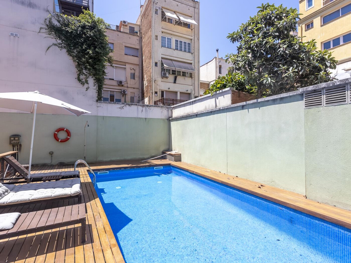 Appartement 3 chambres, terrasse et piscine à Gràcia - Photo 15