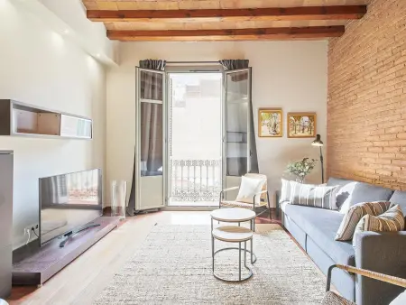 Appartement 90 m² Gràcia, 2 balcons, 5 personnes : photo 2