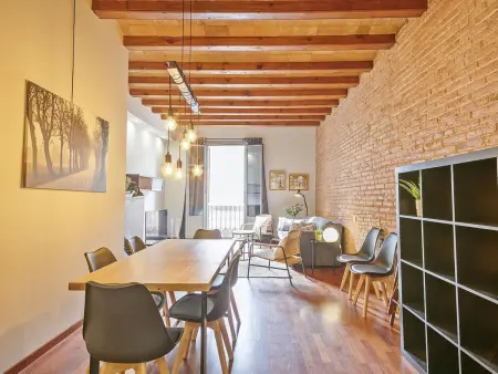 Appartement 90 m² Gràcia, 2 balcons, 5 personnes : photo 3