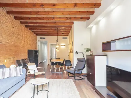 Appartement 90 m² Gràcia, 2 balcons, 5 personnes : photo 4