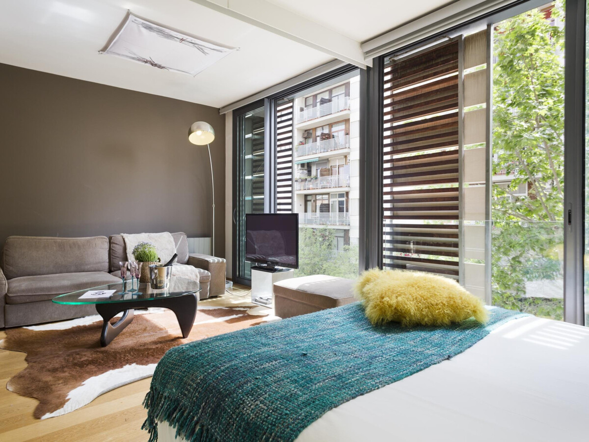 Appartement 8 pers. avec piscine toit à Barcelone - Photo 14