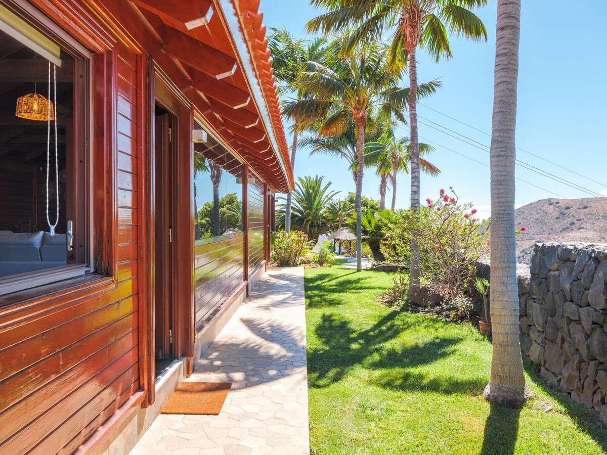 Cabane bois avec piscine 8x4m privée à La Laguna - Photo 19