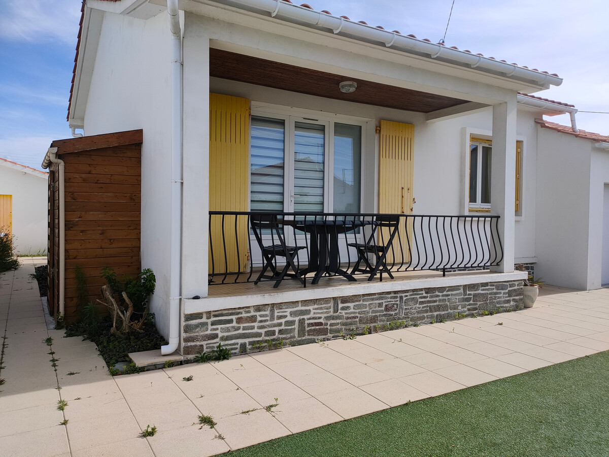 Maison 6 pers. à 1200m de la plage, jardin avec douche - Photo 1