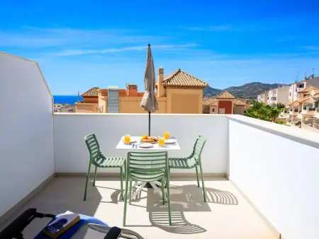 Colina Alta – Appartement 2 ch, vue mer et terrasse 12 m² : photo 9