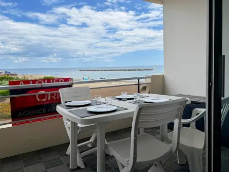 Location appartement à Palavas les Flots, Studio Cabine 4 pers, parking privé, direct plage