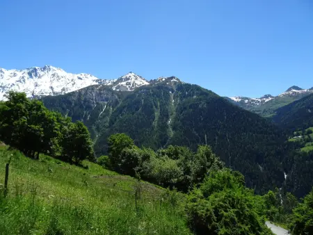 Studio 4 pers. à Plan Peisey, balcon sud et vue Bellecôte : photo 4