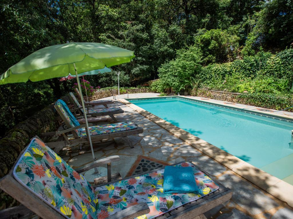 Gite Micouleaud – Maison du 14ème siècle avec piscine, Besse - Photo 11