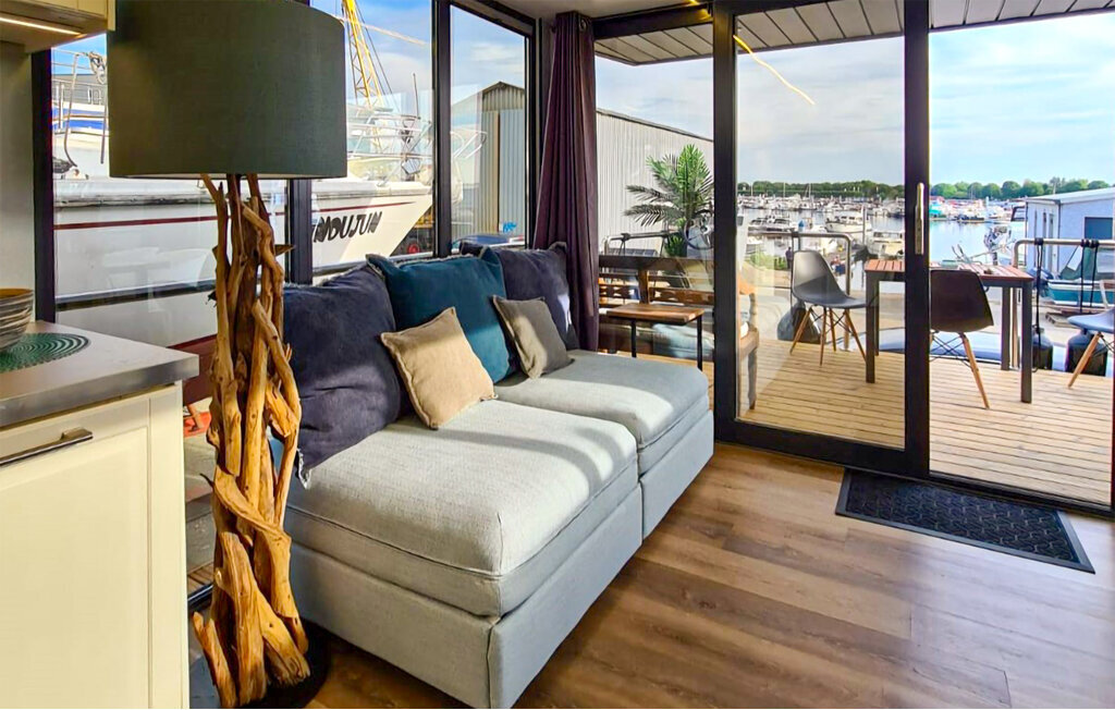 Péniche 47 m² avec terrasse couverte à Kinrooi, vue lac - Photo 3