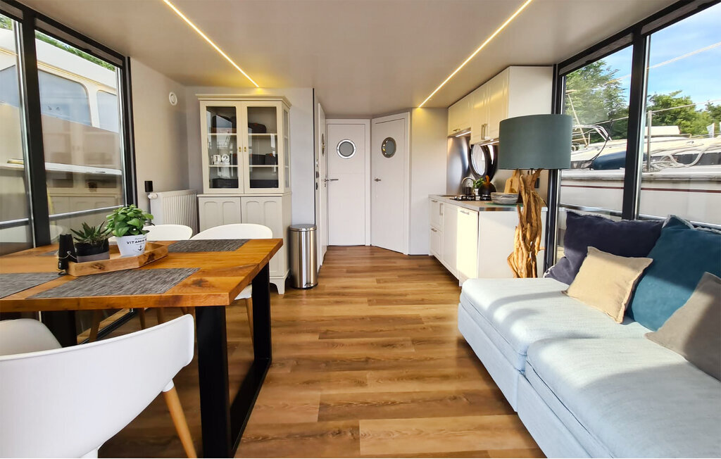 Péniche 47 m² avec terrasse couverte à Kinrooi, vue lac - Photo 5