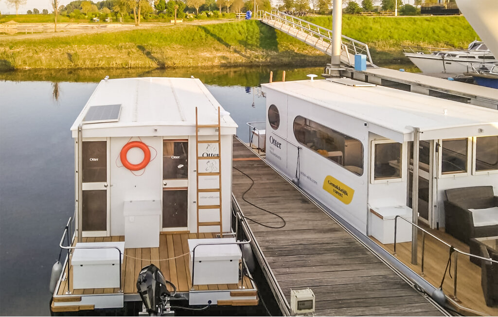Péniche avec terrasses sur le port de Spaanjerd, Kinrooi - Photo 9