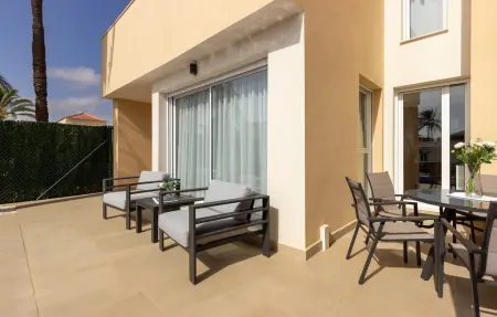 Maison 3 chambres Los Urrutias, piscine privée et vue mer : photo 8