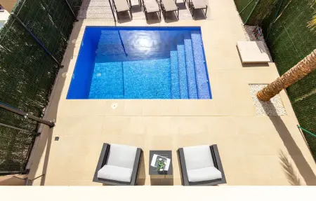 Maison 3 chambres Los Urrutias, piscine privée et vue mer : photo 13