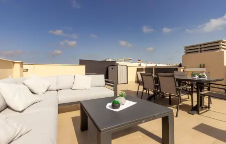 Maison 3 chambres Los Urrutias, piscine privée et vue mer : photo 15