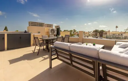 Maison 3 chambres Los Urrutias, piscine privée et vue mer : photo 16