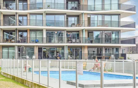 Appartement vue mer, plage privée et piscine à Ostende, 6 pers. : photo 6