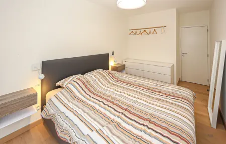 Appartement vue mer, plage privée et piscine à Ostende, 6 pers. : photo 14